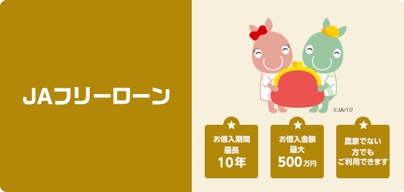 JAフリーローン